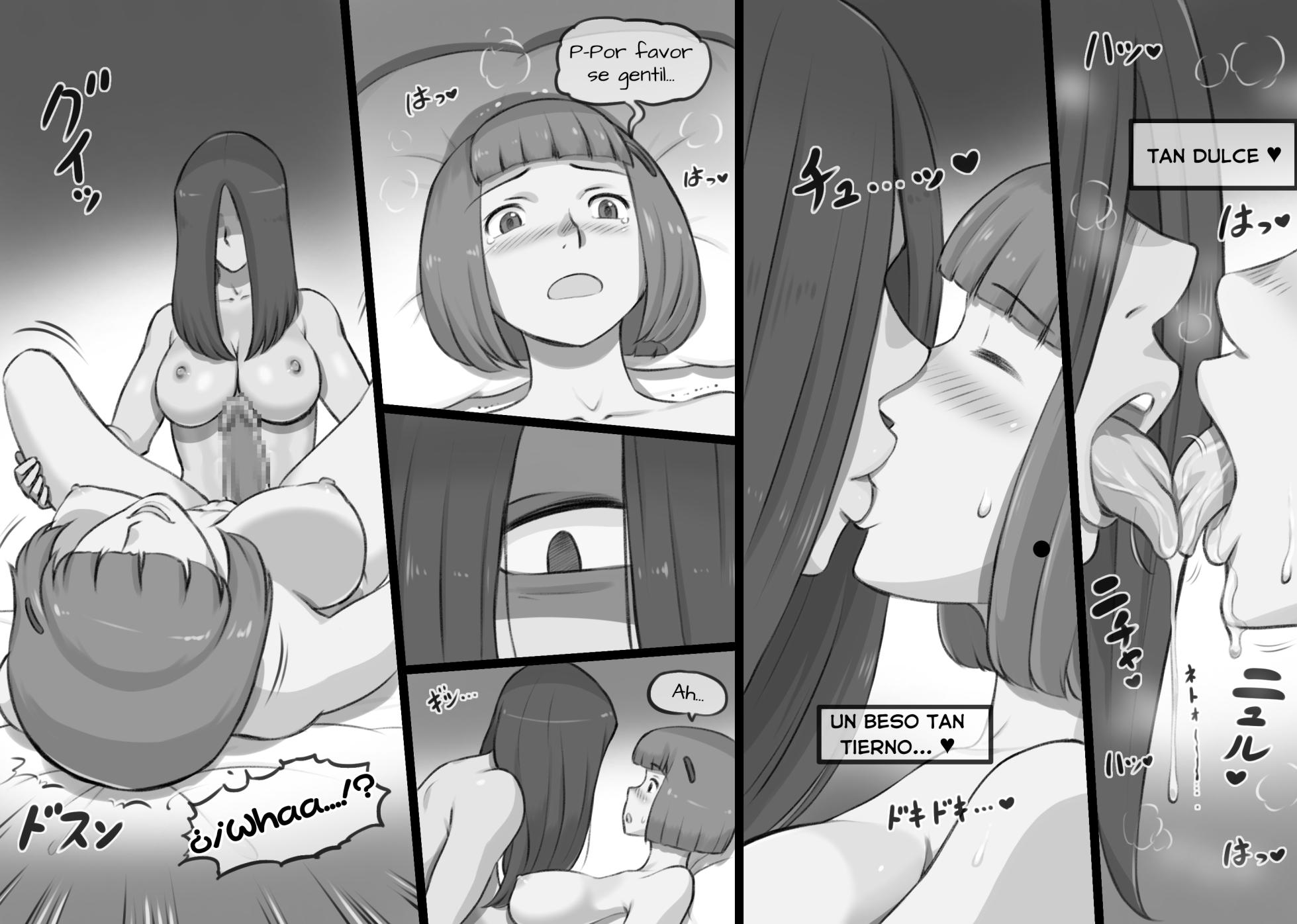 [pink-noise (Mizuiro Megane)] Futa Bukken - Futanari Yuurei no Love Noroi [Spanish] - Page 22