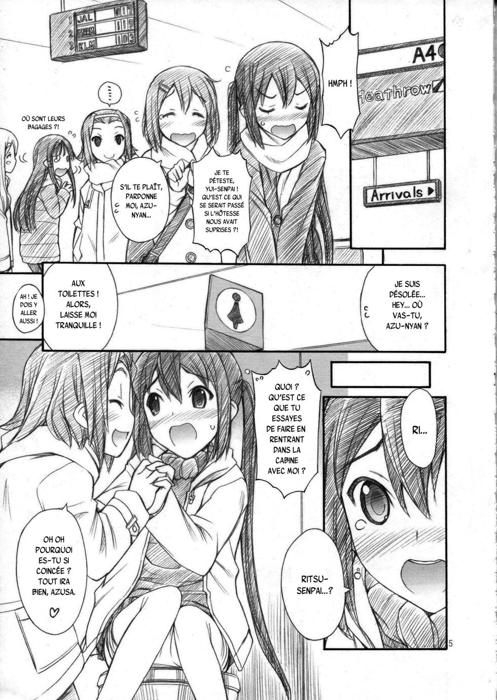 (C81) [MANITOU (Nakajima Rei)] Azunyan wa Okazu (K-ON!) [French] {SAXtrad} - Page 6