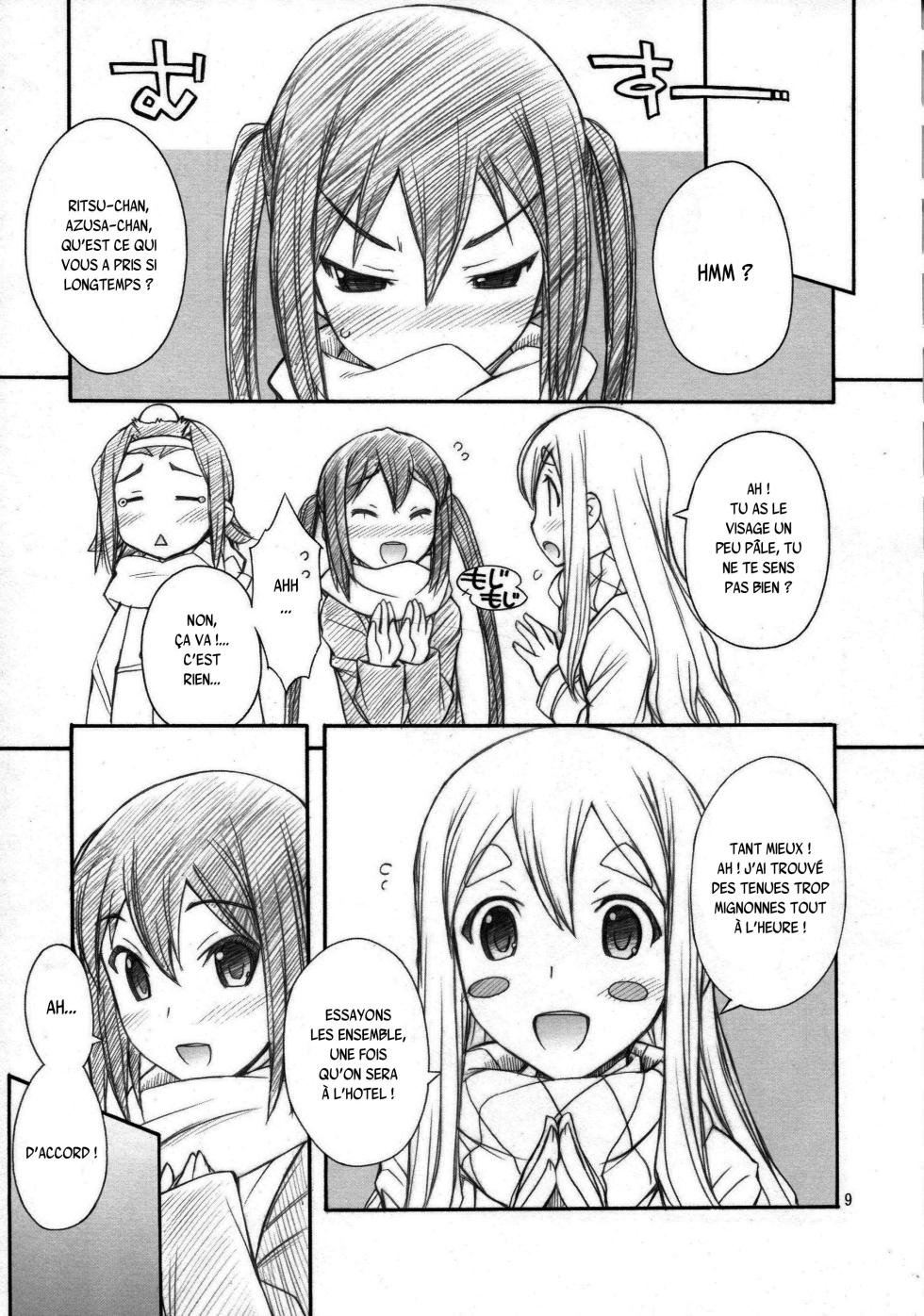 (C81) [MANITOU (Nakajima Rei)] Azunyan wa Okazu (K-ON!) [French] {SAXtrad} - Page 10