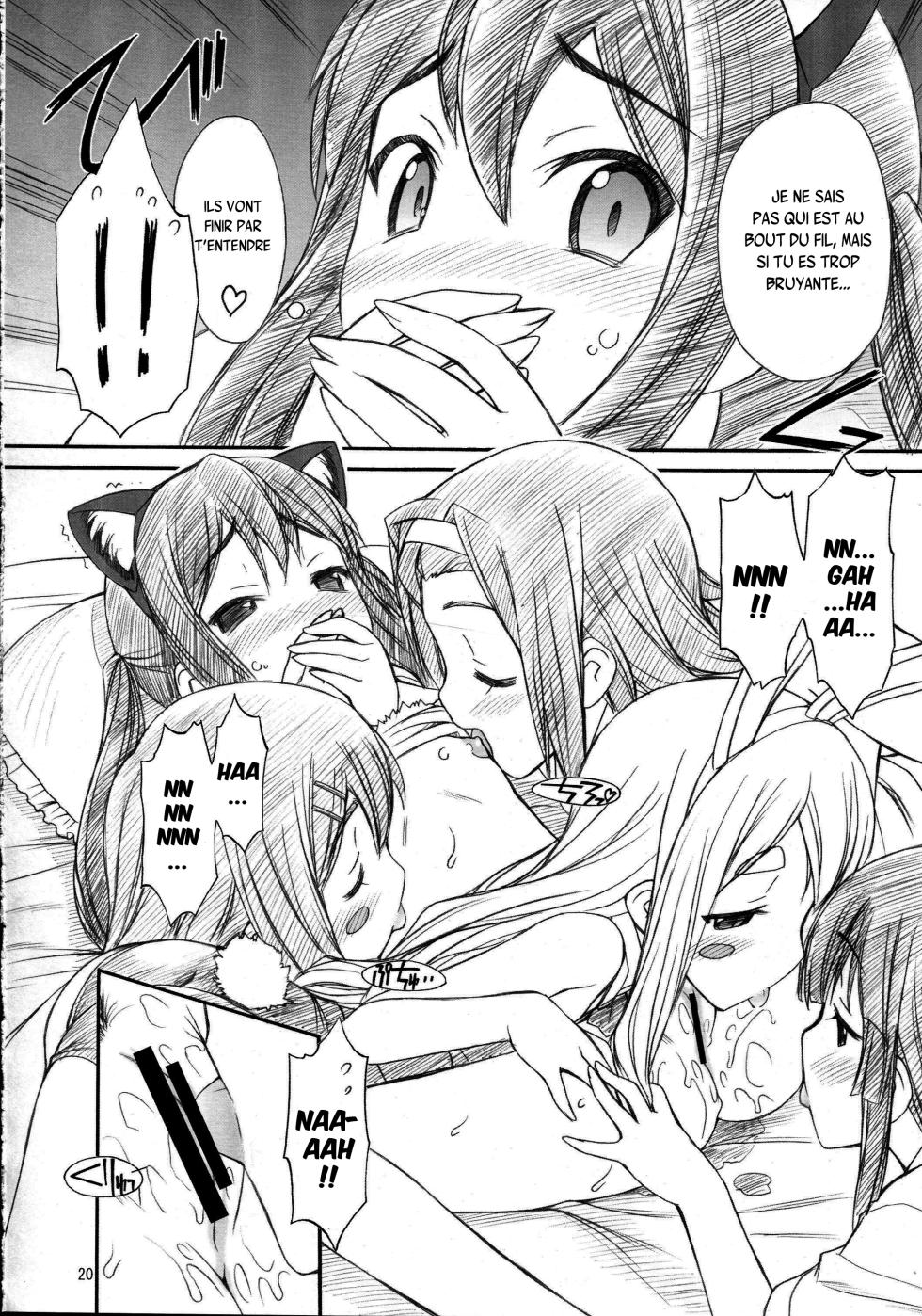 (C81) [MANITOU (Nakajima Rei)] Azunyan wa Okazu (K-ON!) [French] {SAXtrad} - Page 21