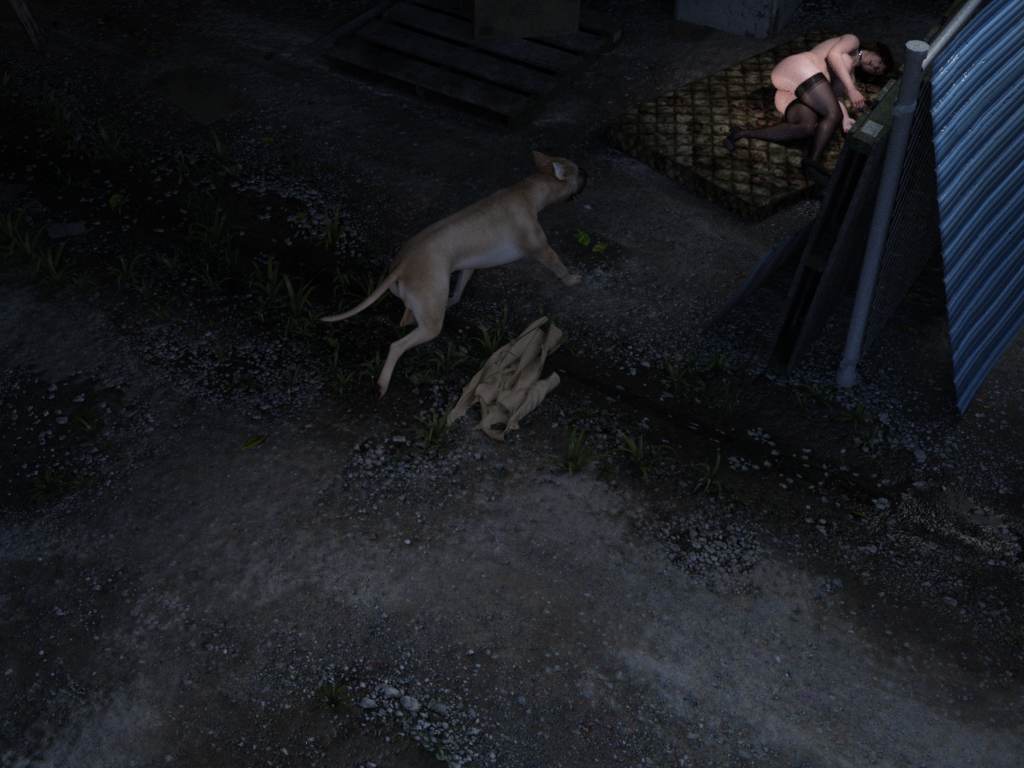 [夏不夏亚] 欲求不满人妻李梦珍 深夜露出 - 狗子篇 - Page 4