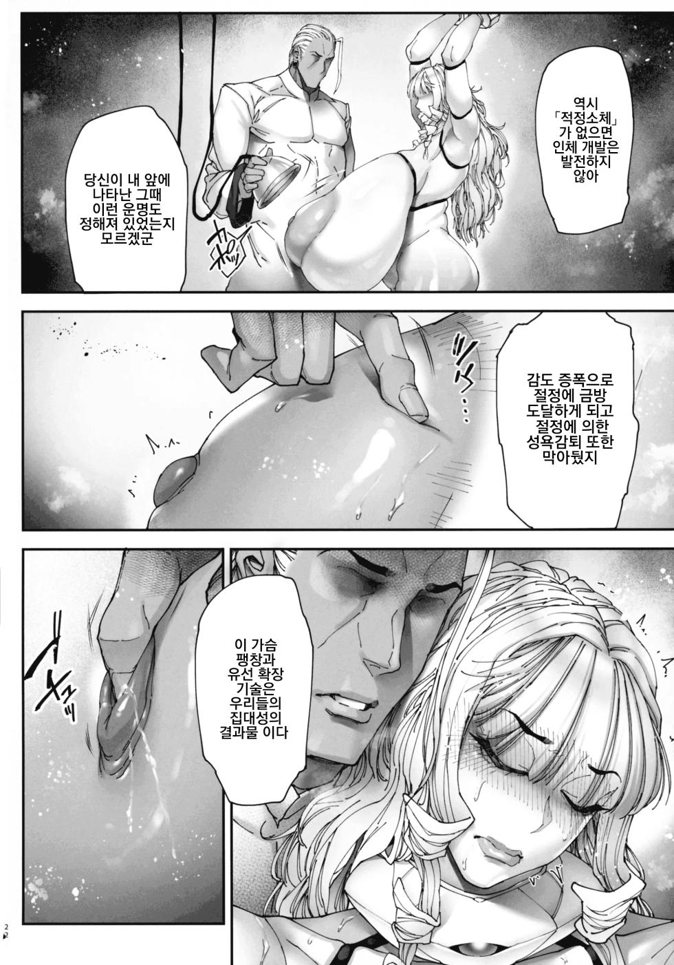 (C106) [Kocho Kocho Koukou (Bonten)] Nyuujoku no Ori ~Hitozuma Sousakan Atsuko~ Gaiden | 카구라 가의 젖능욕의 감옥~유부녀 수사관ㆍ아츠코~외전 [Korean] - Page 22