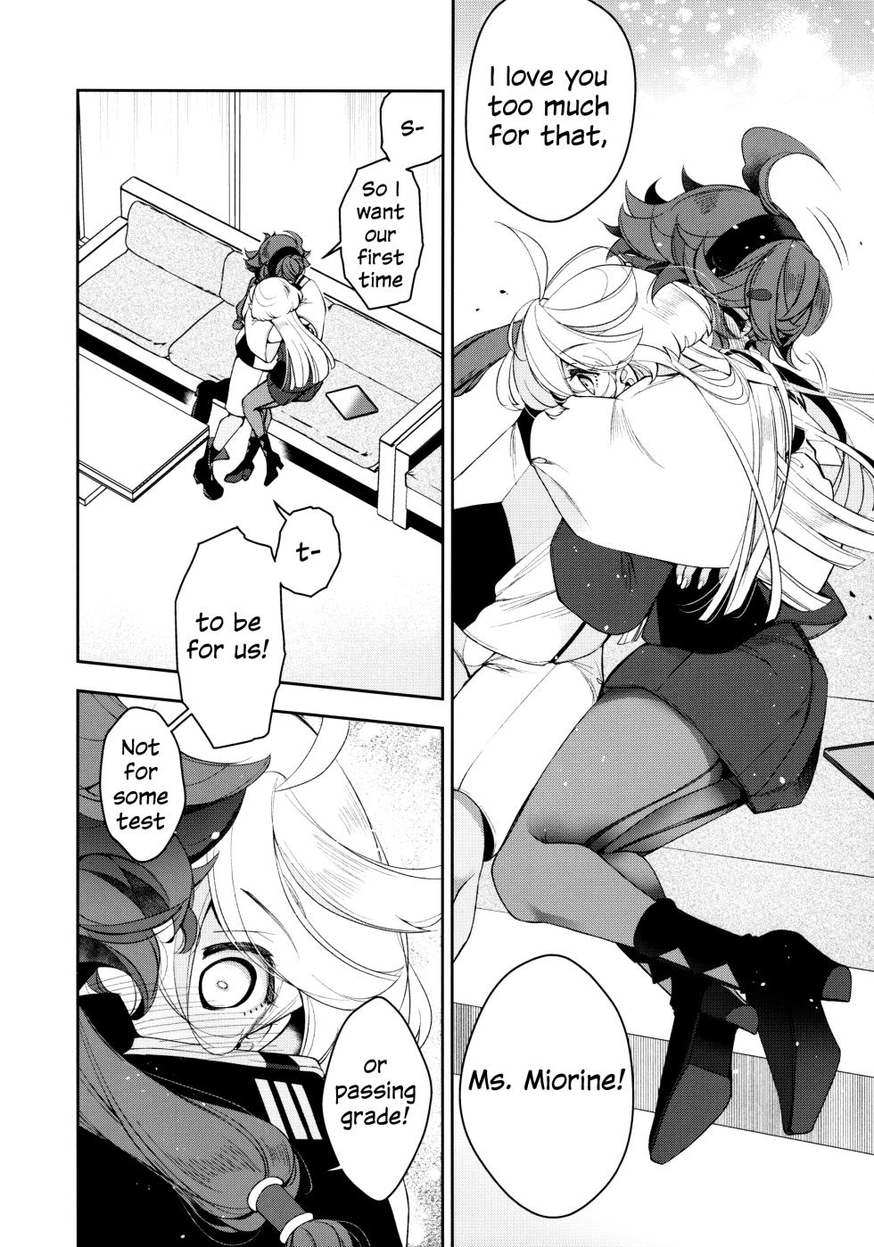 (Hoshi ni Negai o 2025) [Alkaloid (Izumiya Otoha)] Perfect Communication (Mobile Suit Gundam: The Witch from Mercury) [English] - Page 9