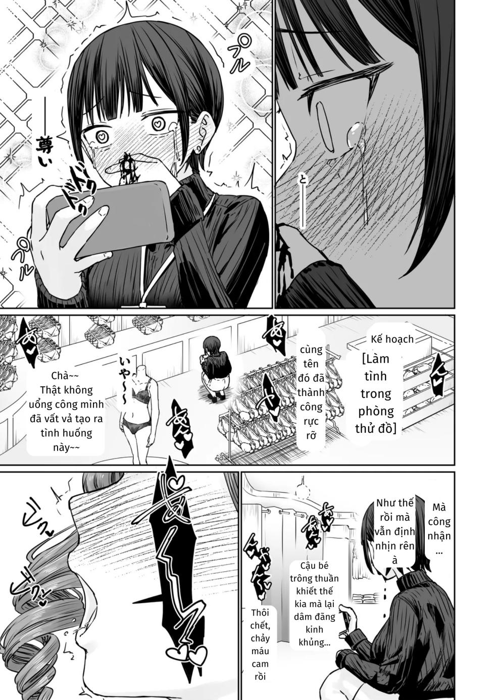 [Kairali-Tei (PenDD)] Hentai Otokonoko no Dokidoki Lingerie Shopping - Lingerie Shopping of Hentai Otokonoko  [Vietnamese Tiếng Việt] [Digital] - Page 32