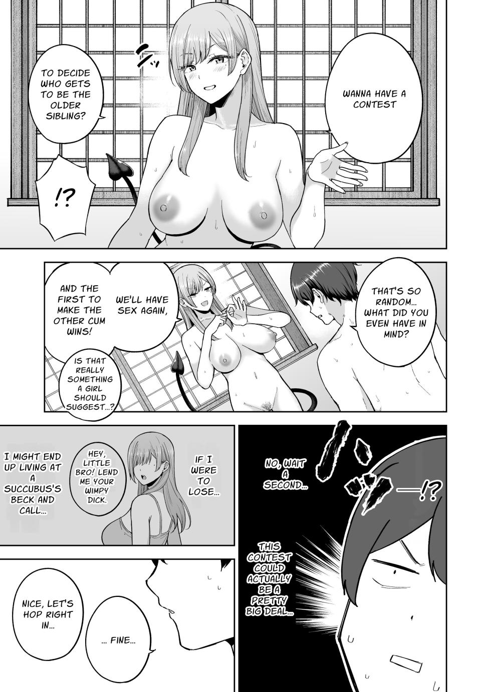 [manymanyrain (Amagasa Ikuta)] Succubus-san Chi no Kazoku Kankei - The Succubus Family Chronicles | Succubus Family Relationships [English] [Penguin Piper] [Digital] - Page 38