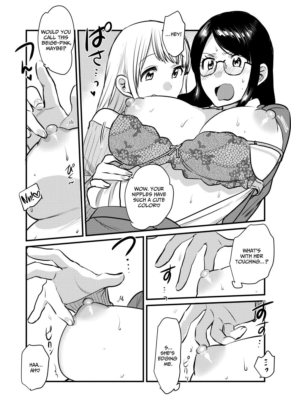 [GENJU MINZOKU (Sato) ] Shanai no Himegoto ~Stress Kaishou ni Kaisha no Toilet de Onani shite itara, Kouhai ni Kikarete shimatte ita Hanashi~ | Workplace Rendezvous ~Caught Masturbating in the Company Restroom by My Subordinate~ [English] [IXIA WORKS] - Page 14