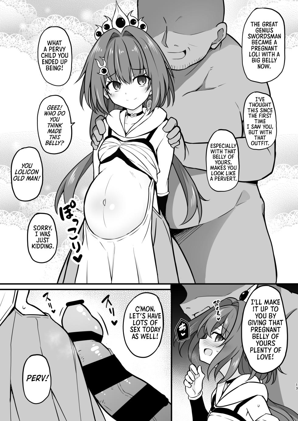 [Tonzura Douchuu (Kazawa)] Yunli o Saimin shite Hanshoku no Unmei o Ayumitai | Hypnotizing Yunli to Breed for Life (Honkai: Star Rail) [English] [Shiro Translation] [Digital] - Page 12