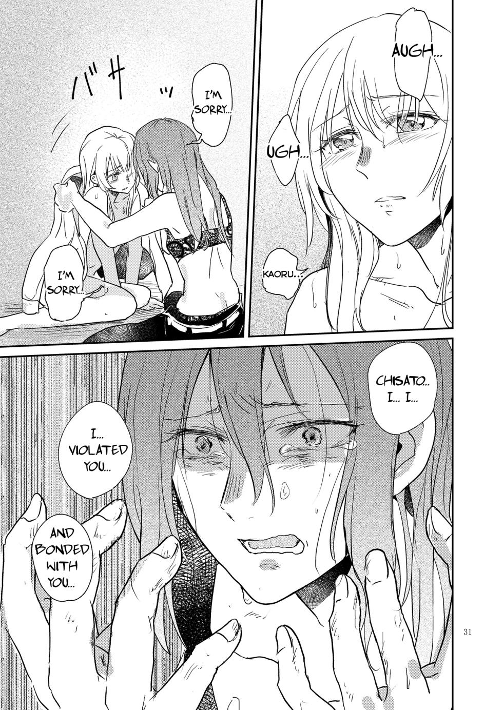 [Sunezumi Fauvism (Jingo Kajiki)] Kimi no Tame ni Watashi ni wa | For your sake, I'll... (BanG Dream!) [English] [MMAG Translations] [Digital] - Page 31