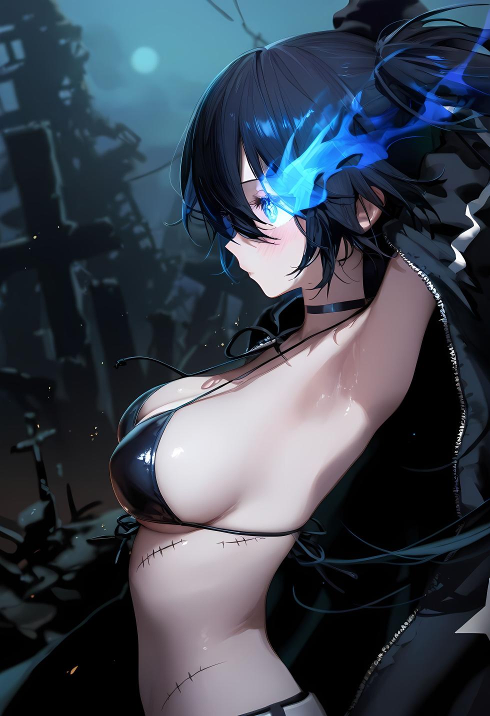 apaper) 0813_black_rock_shooter_BWC [AI Generated] - Page 9