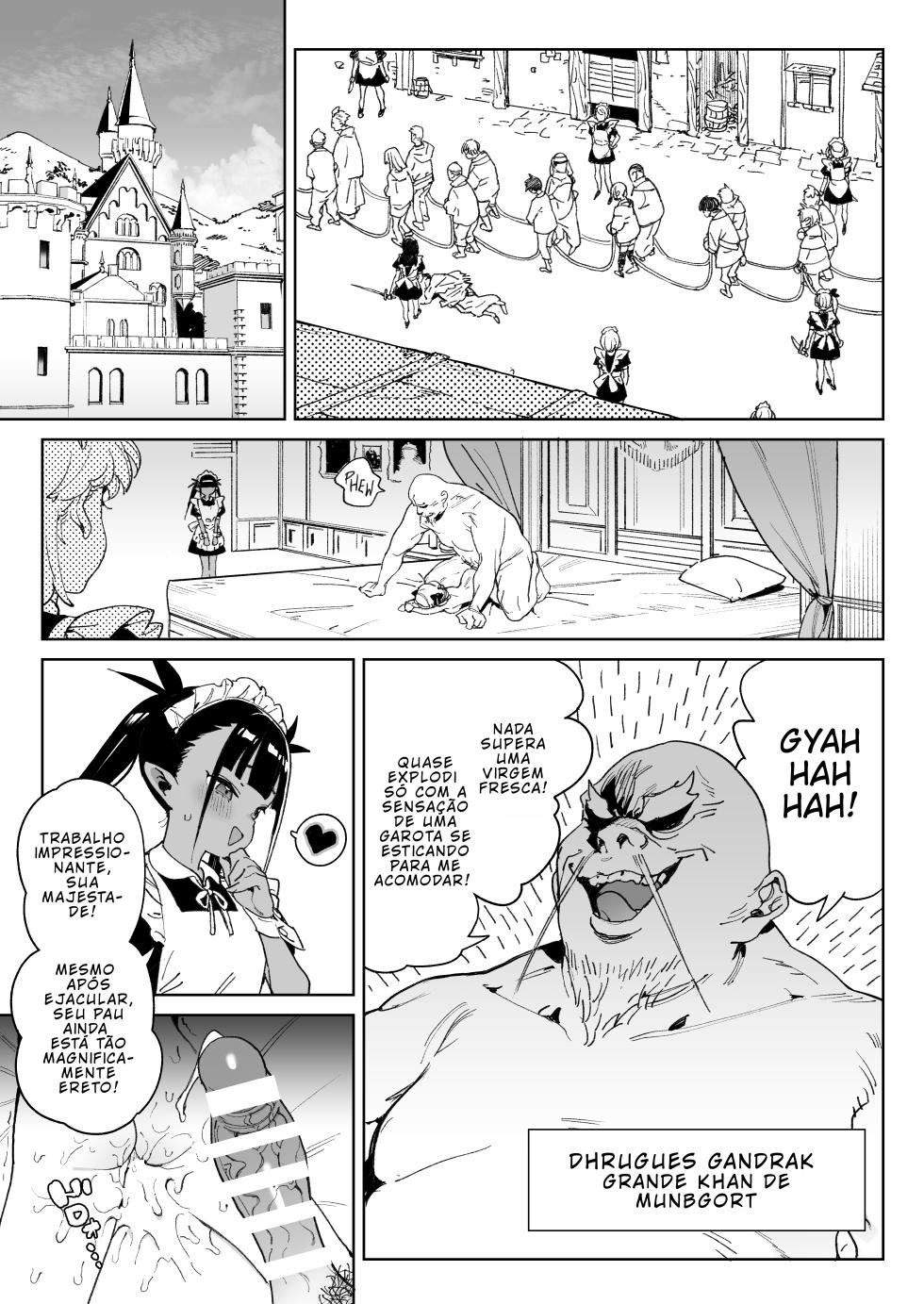 [Meshikutteneru. (Atage)] Chinpo no Tame ni Kokumin Zenin Minagoroshi [Portuguese-BR] [BLACKSUB] [Digital] - Page 12
