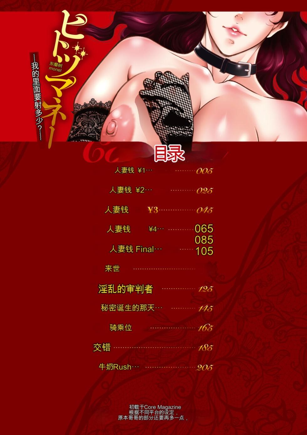 [Touma Itsuki] Hitozu Money ~Watashi no Naka ni Ikura dasu?~ [Chinese] [MTL] [Digital] - Page 4