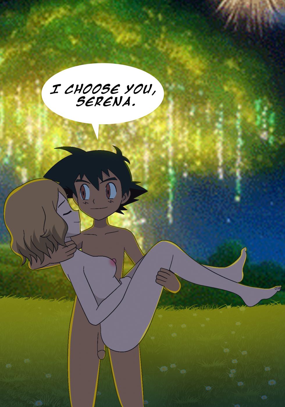 [GHTA] (Ang Sayaw) Pokeporn: Under the pledging tree!  Ash X Serena - Page 15