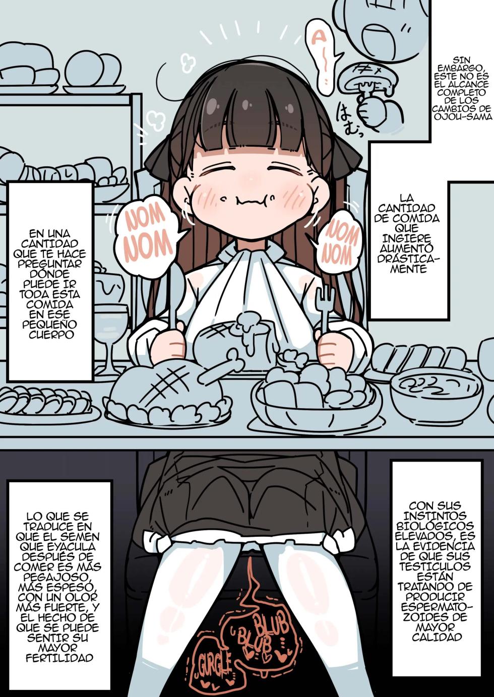 [Erogaki no Natsuyasumi (syoya)] Junsui Junboku Futanari Ojou-sama Seitsuu｜La Señorita Futanari Pura e Inocente {Spanish} {EbisuTraslade - ACATLLL} - Page 17