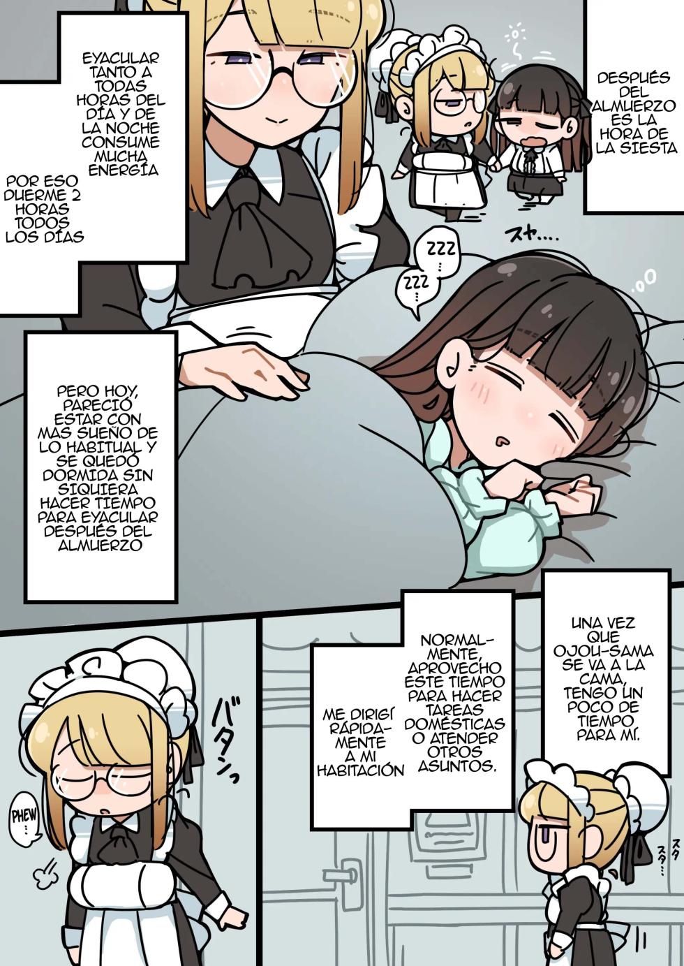 [Erogaki no Natsuyasumi (syoya)] Junsui Junboku Futanari Ojou-sama Seitsuu｜La Señorita Futanari Pura e Inocente {Spanish} {EbisuTraslade - ACATLLL} - Page 18