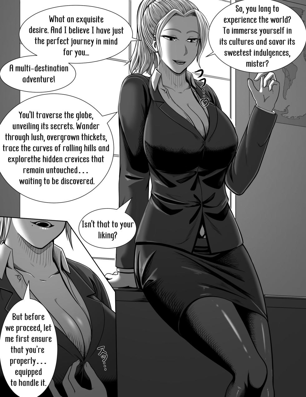 [Hentia-chan] Sekai Isshuu | Around the world [English] - Page 1