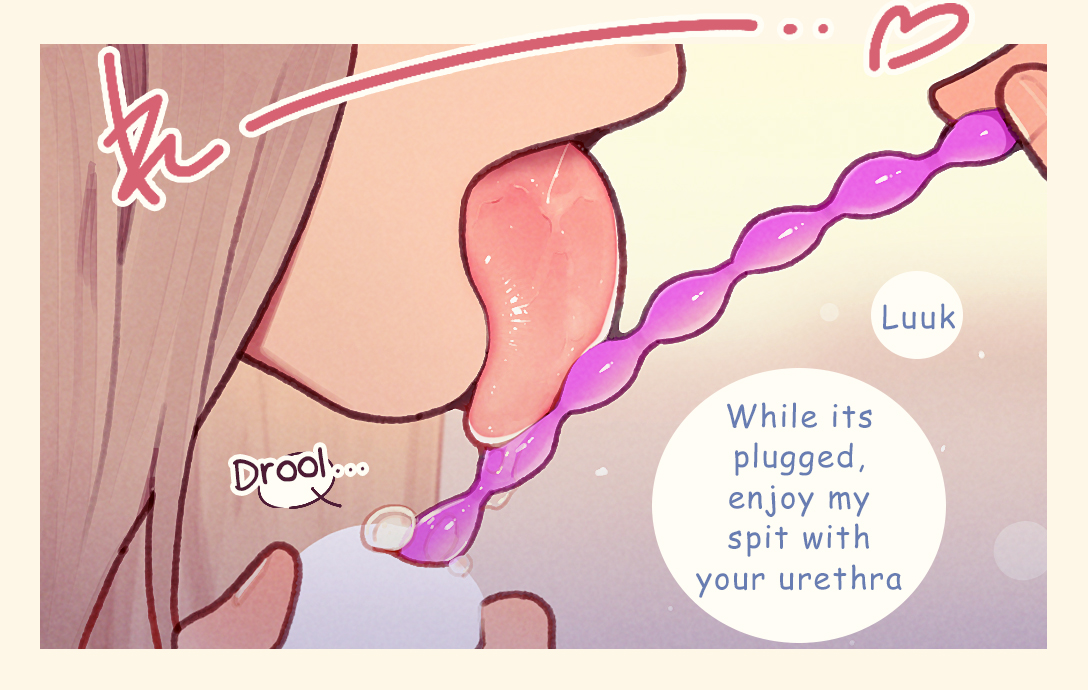 [MUK] Nyoudou ni Sen o Shita kara Mugen ni Shigoite Ii. | Since I plugged your urethra, feel free to jerk off endlessly. [Japanese, Chinese, English] - Page 19