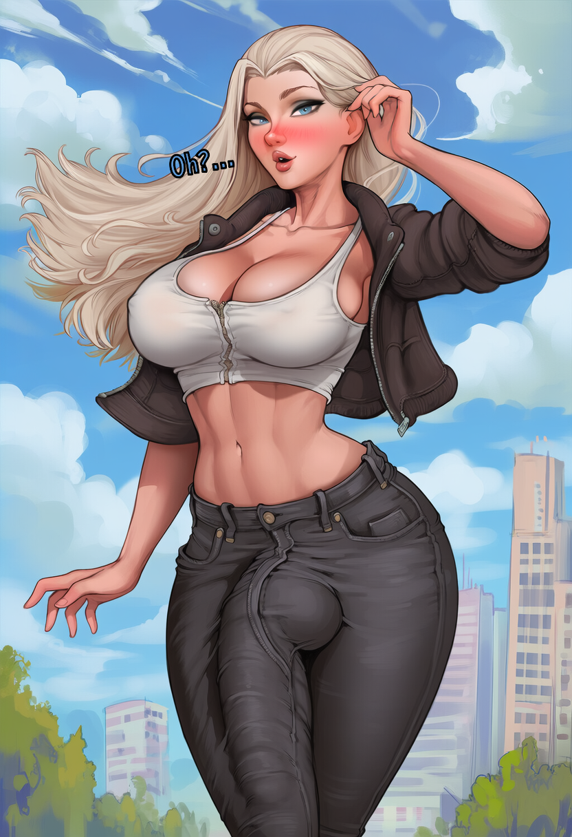 [IronAIArt] Futa x Femboy Blowing off steam [AI Generated] - Page 3