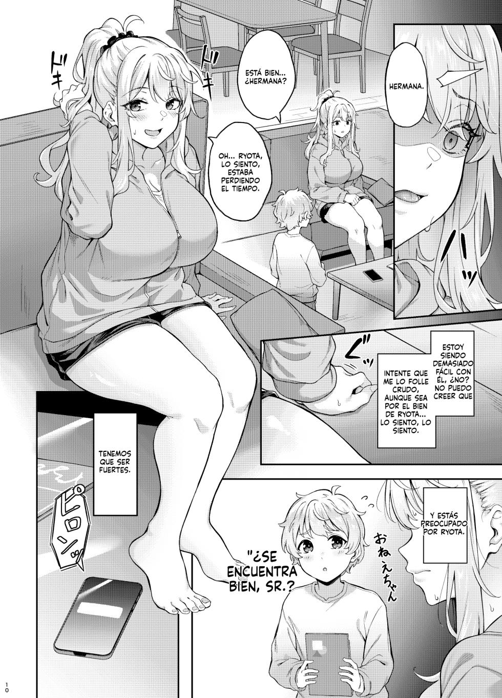 [3104tyome (3104)] Murasaki no Shoumei ~Kuroi Muchuu~ [Spanish] [Digital] - Page 9