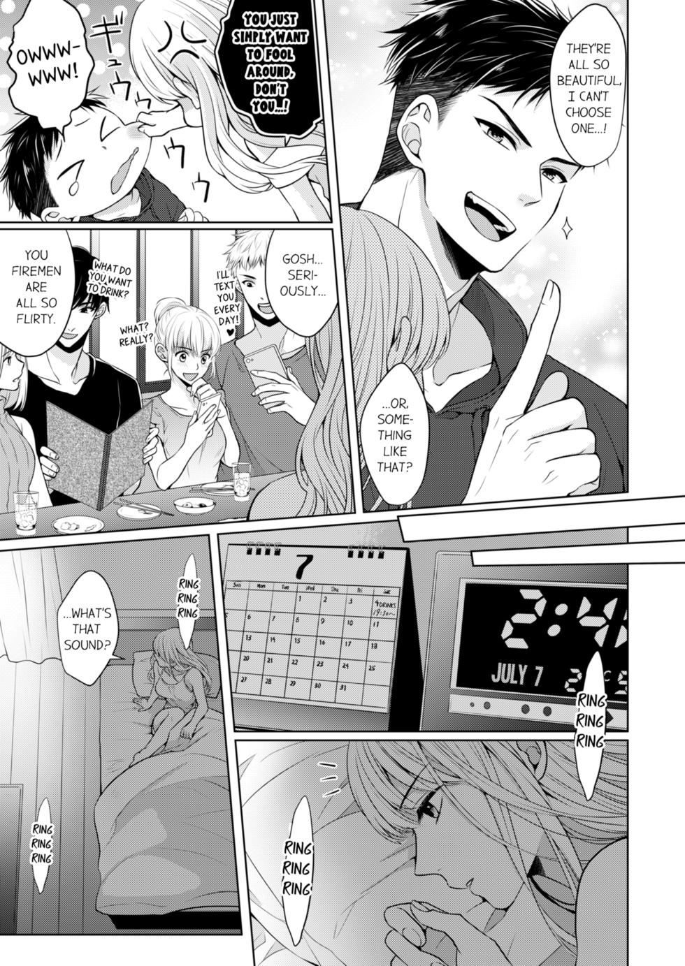 [Kawano Tanishi] Yubisaki Kara Honki no Netsujō ～ Chara Otoko Shōbōshi wa Massuguna me de Watashi o Daita ～ | Fire in His Fingertips Vol. 1-19 [English] [Decensored] [Ongoing] - Page 5