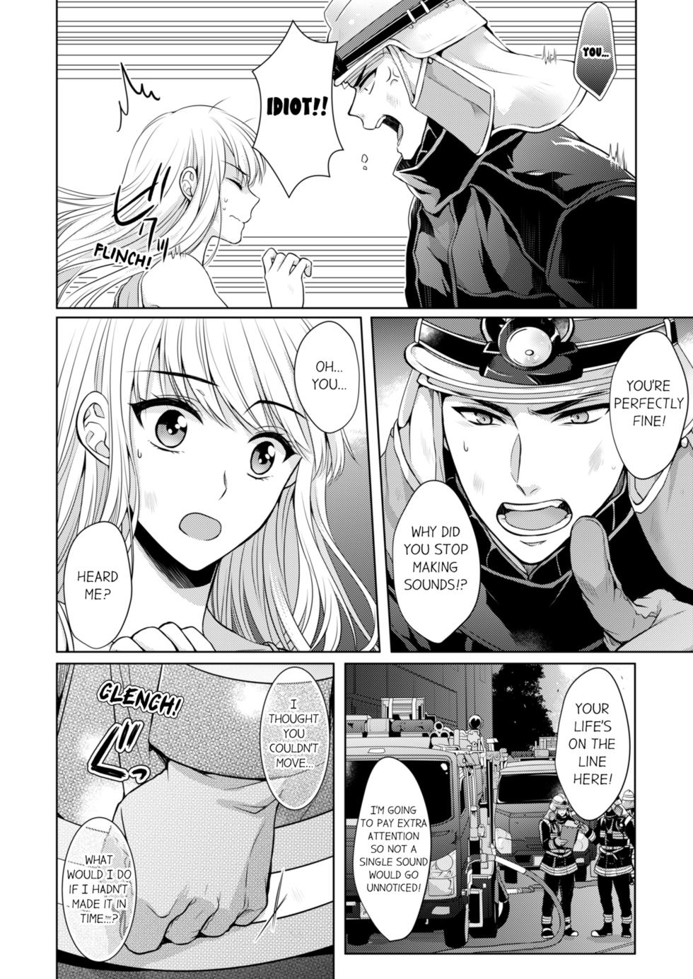 [Kawano Tanishi] Yubisaki Kara Honki no Netsujō ～ Chara Otoko Shōbōshi wa Massuguna me de Watashi o Daita ～ | Fire in His Fingertips Vol. 1-19 [English] [Decensored] [Ongoing] - Page 12