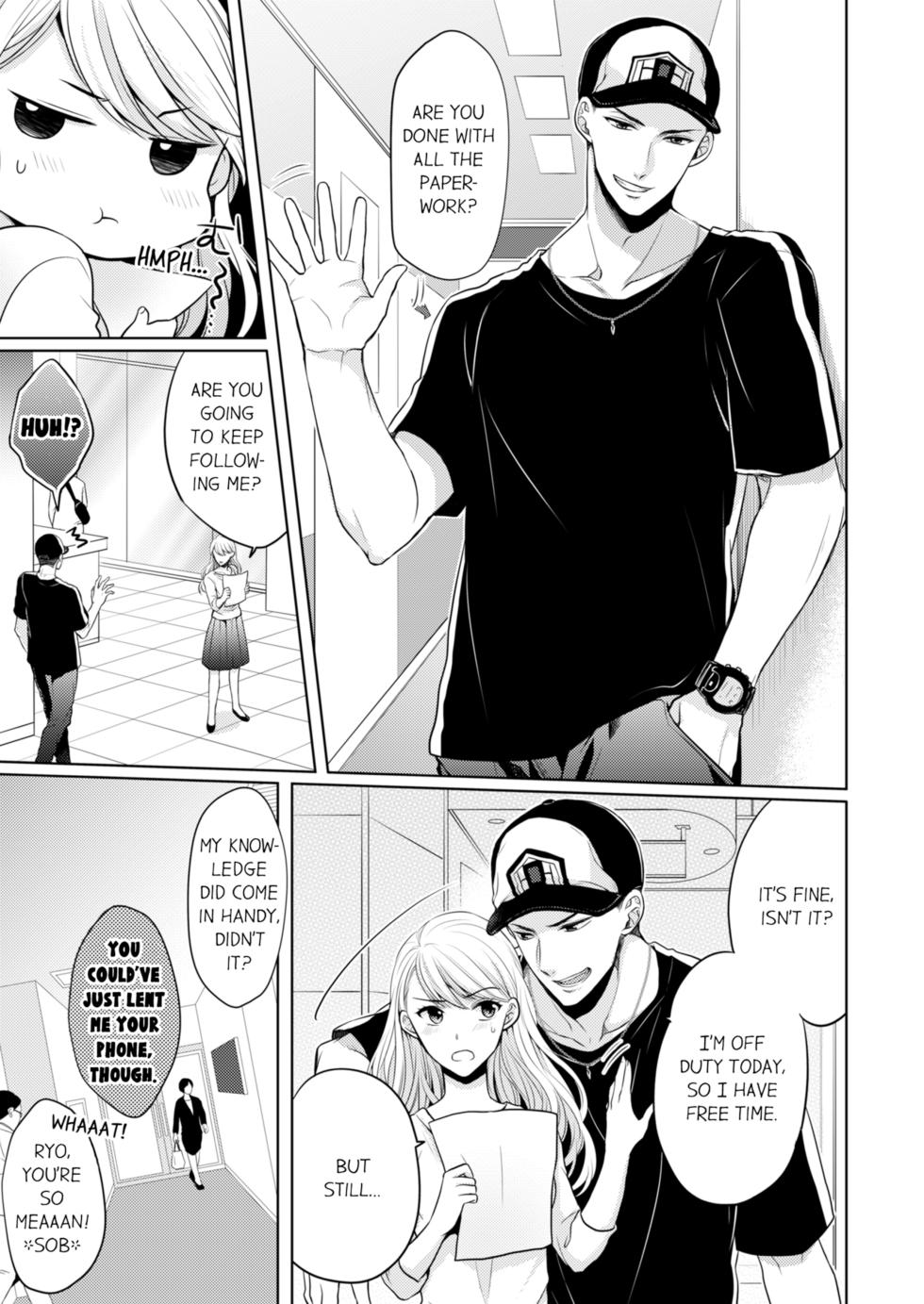 [Kawano Tanishi] Yubisaki Kara Honki no Netsujō ～ Chara Otoko Shōbōshi wa Massuguna me de Watashi o Daita ～ | Fire in His Fingertips Vol. 1-19 [English] [Decensored] [Ongoing] - Page 35