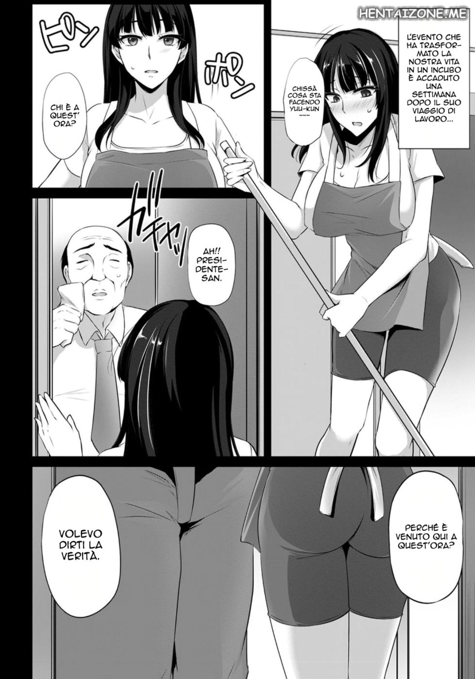 [Yukiguni Omaru] Hana Chiru Hiru no Gouinroku | Il Presidente (ANGEL Club 2018-07) [Italian] [Digital] - Page 6