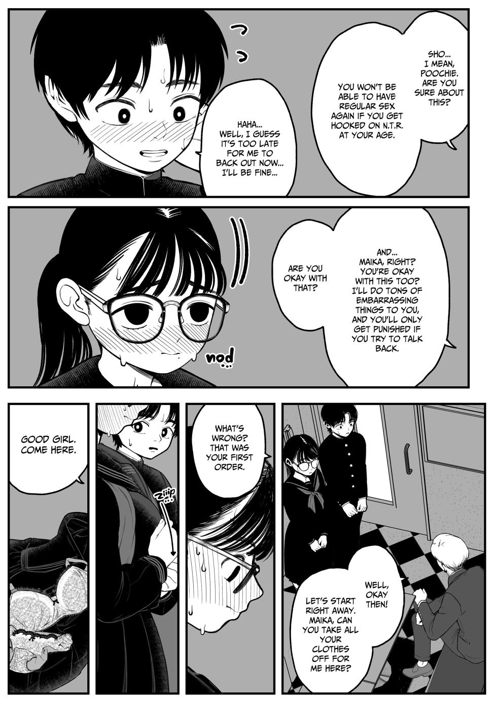 [Dochaku So Happy! (Yumekawa Dododo-chan)] Winter Break With My Girlfriend and Our Master - Compilation - Page 9