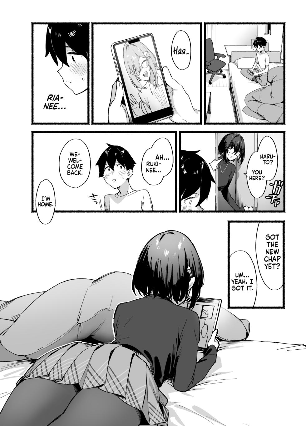 [Dai-kotetsu Dan (92M)] Sister Contrast Dekiai Onee-chan to Noumitsu Seikatsu | Sister Contrast My Doting Onee-chans and Our Intense Sex Life [English] [mali] [Digital] - Page 27