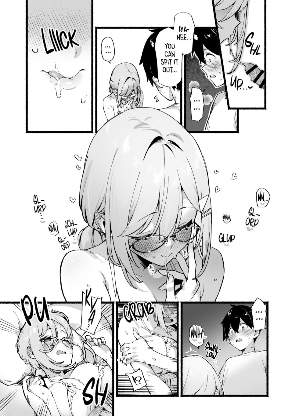 [Dai-kotetsu Dan (92M)] Sister Contrast Dekiai Onee-chan to Noumitsu Seikatsu | Sister Contrast My Doting Onee-chans and Our Intense Sex Life [English] [mali] [Digital] - Page 36