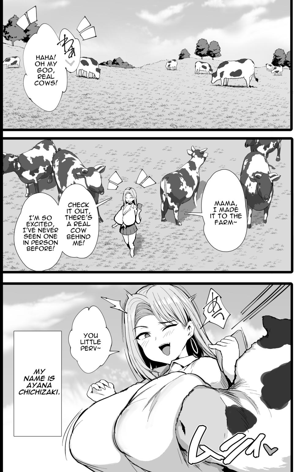[Jack to Nicholson (NoriPachi)] Hajimete no Tanetsuke Sakunyuu Taiken | First Mating 'n Milking Experience [English] {Darg777} [Digital] - Page 3