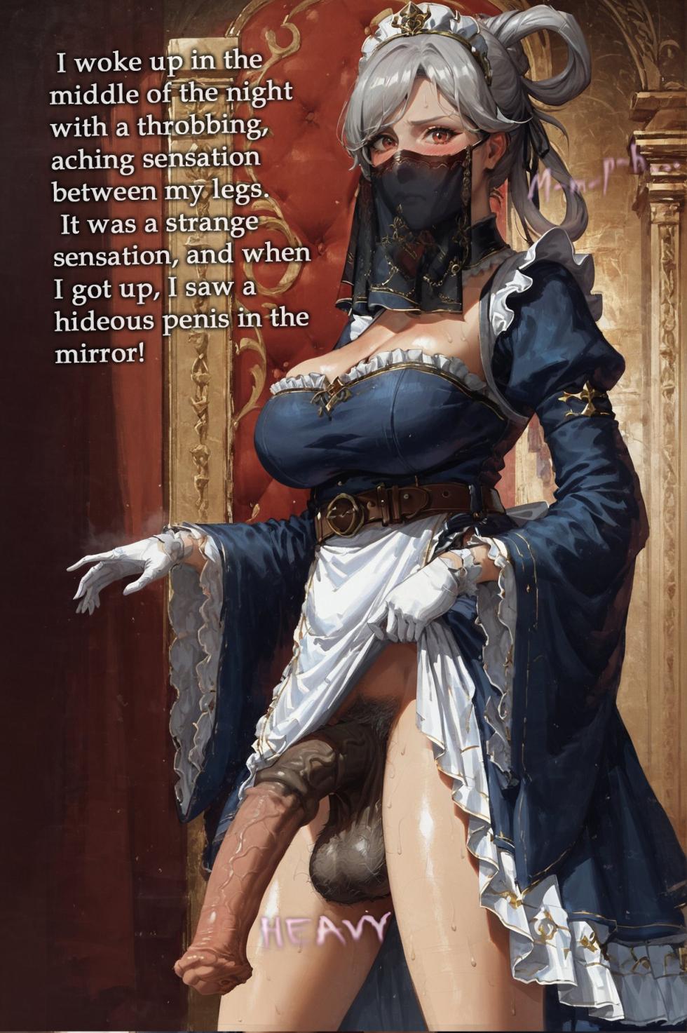 Corruption of the princess (or becoming the Horsecock princess) by Fuxdess [AI Generated] - Page 2