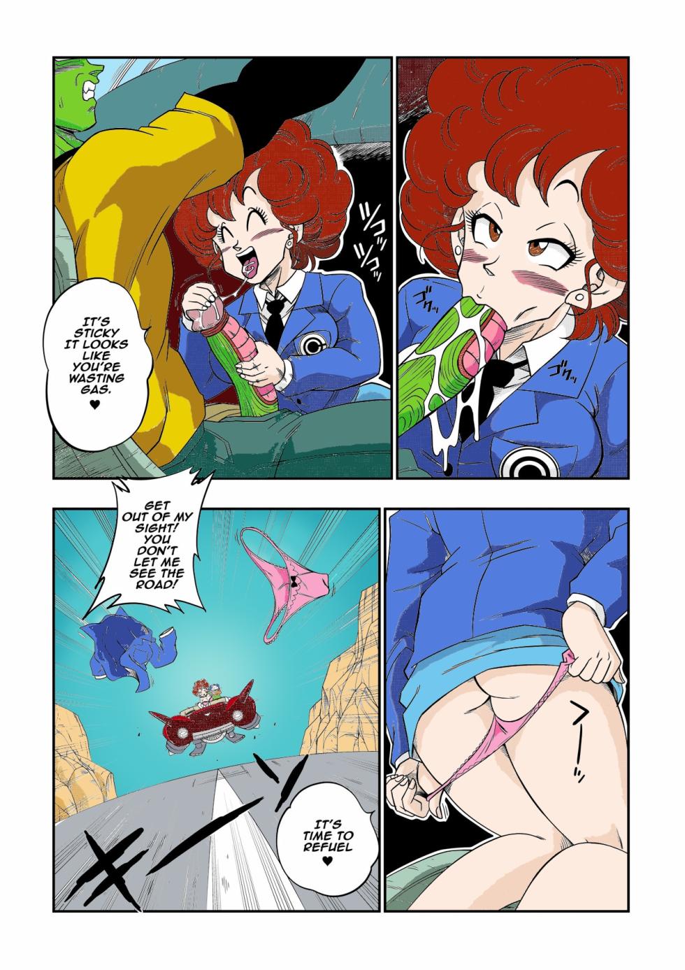 [Yamamoto]  Burning Road! Driver's License [Decensored[ (colorized) - Page 9