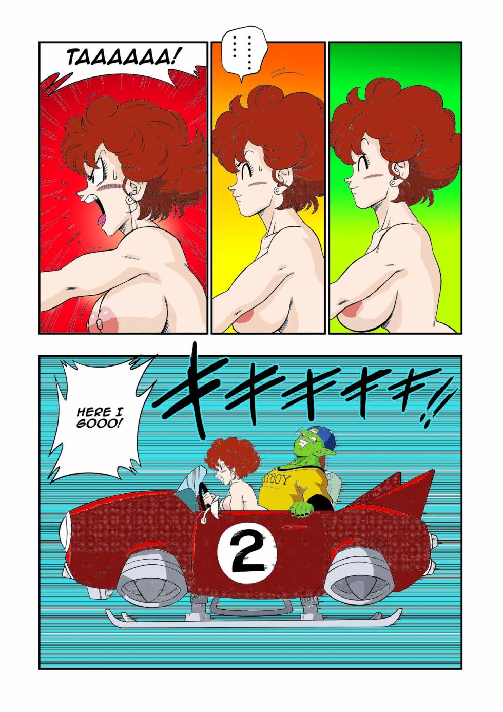 [Yamamoto]  Burning Road! Driver's License [Decensored[ (colorized) - Page 15