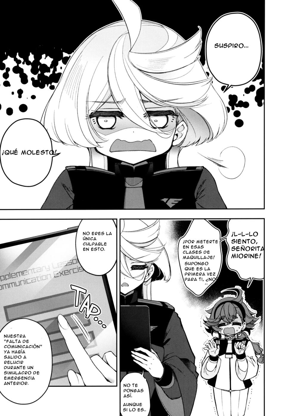 (Hoshi ni Negai o 2025) [Alkaloid (Izumiya Otoha)] Perfect Communication (Mobile Suit Gundam: The Witch from Mercury) [Spanish] [CristoferDeLosAndes] - Page 5