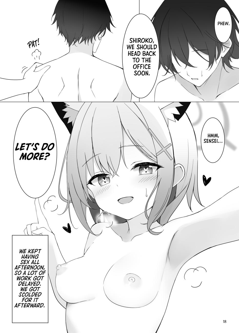 (C104) [Hagakure (Tateishi Kureha)] N, Watashi to mo Ecchi na Koto o Yarubeki | I Want You to Do Lewd Things to Me (Blue Archive) [English] [Shiro Translation] [Decensored] - Page 18
