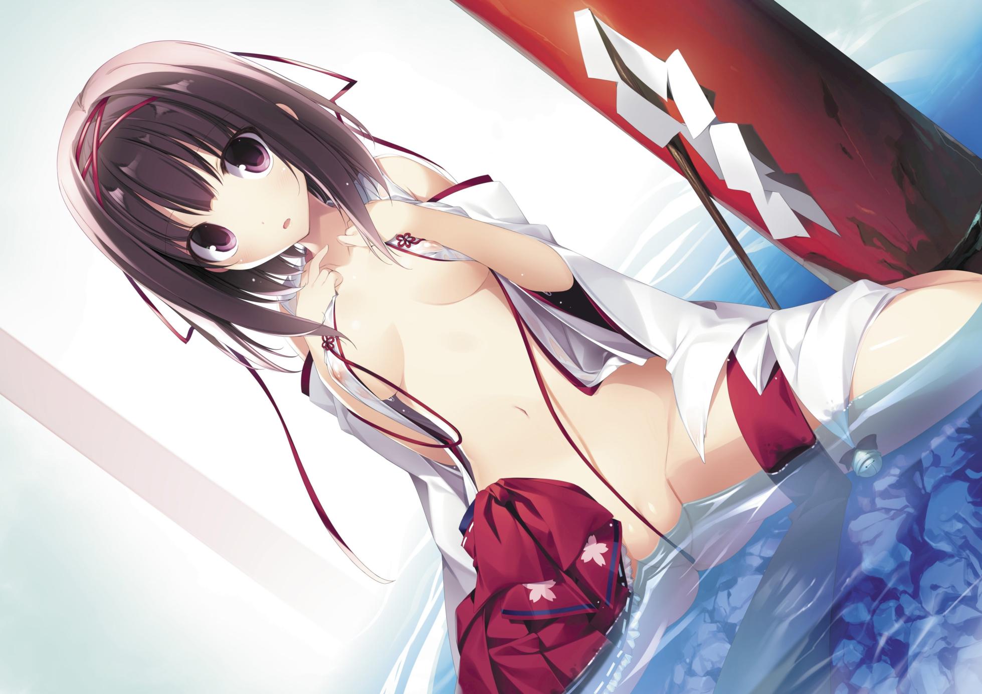 [KAROMIX (karory)] Seiso Bitch na Miko Senpai [Chinese] [無邪気漢化組] [Decensored] [Digital] - Page 31