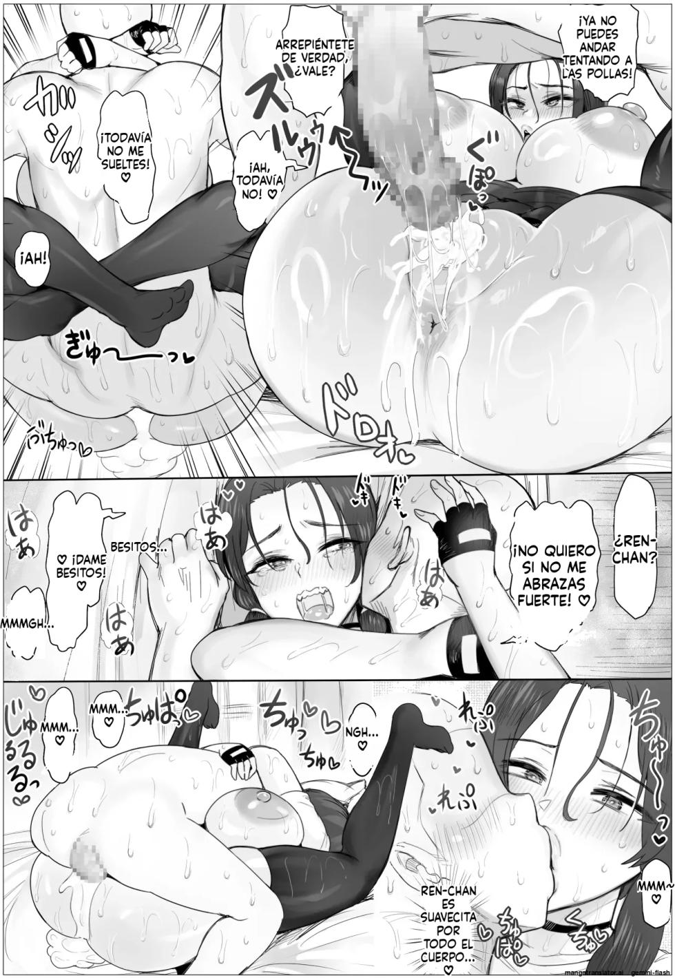 [Puranpuman] Chotto Horeppoi Ren-chan wa Kiss ga Suki｜A Ren-chan, que es un poco enamoradiza, le encanta besar [Spanissh] [Pitochico9] - Page 32