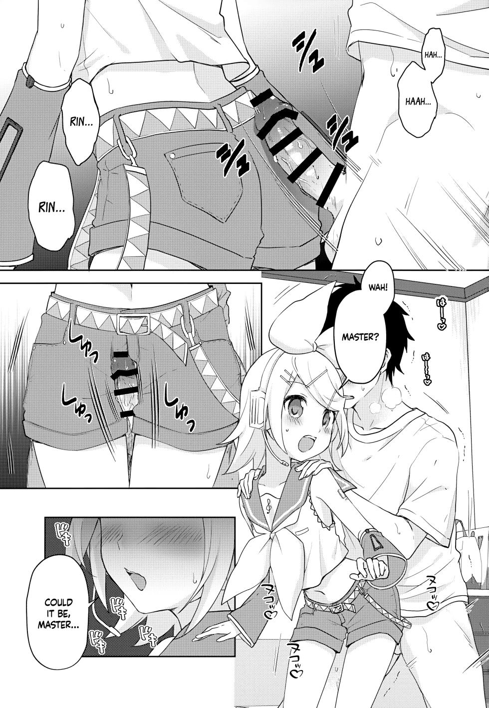 (VOCALOID STREET 08) [Midori no Kankitsuya (Sudati)] Master, Rin to ♥♥♥ Shitai no? (VOCALOID) [English] [MezuraHonyaku + yuki.] - Page 2