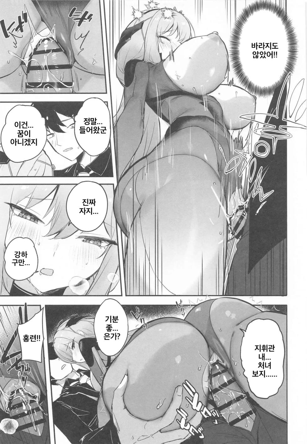 (C106) [Aokihoshi (Zen Shiro)] Guren Sanran | 홍련찬란 (Goddess of Victory: Nikke) [Korean] - Page 12