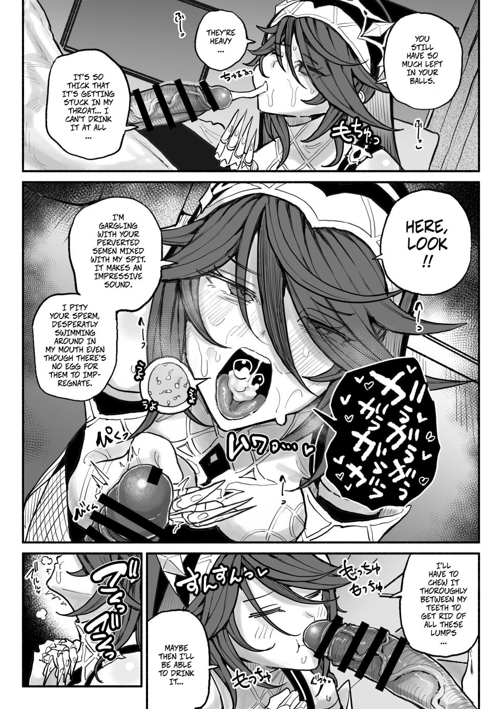 [Chiratsuki Silhouette (Yuuki Fuumi)] Rosaria (Genshin Impact) - Page 7