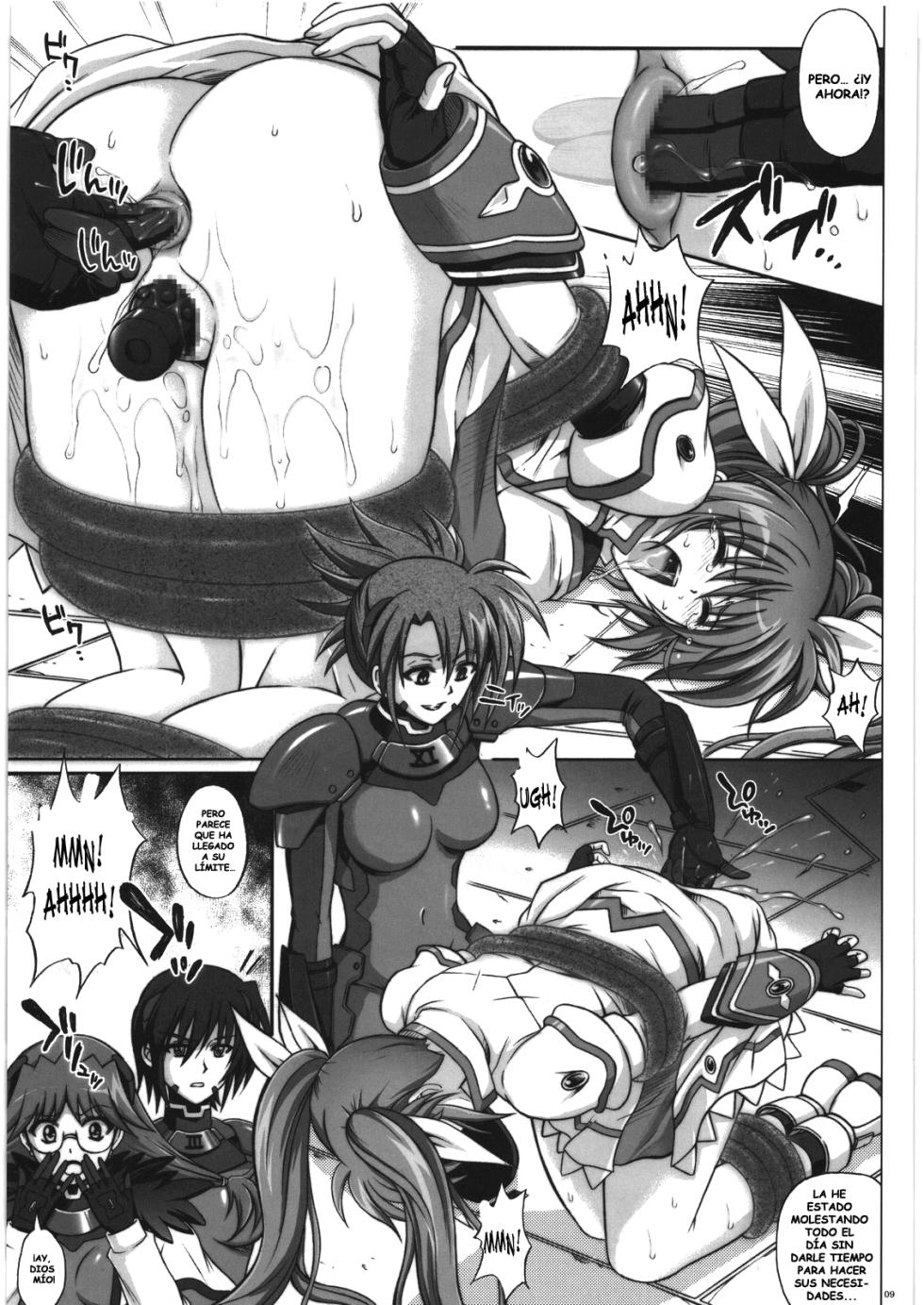 (COMIC1☆4) [Cyclone (Izumi, Reizei)] 667 KAI (Mahou Shoujo Lyrical Nanoha) [Spanish] - Page 8