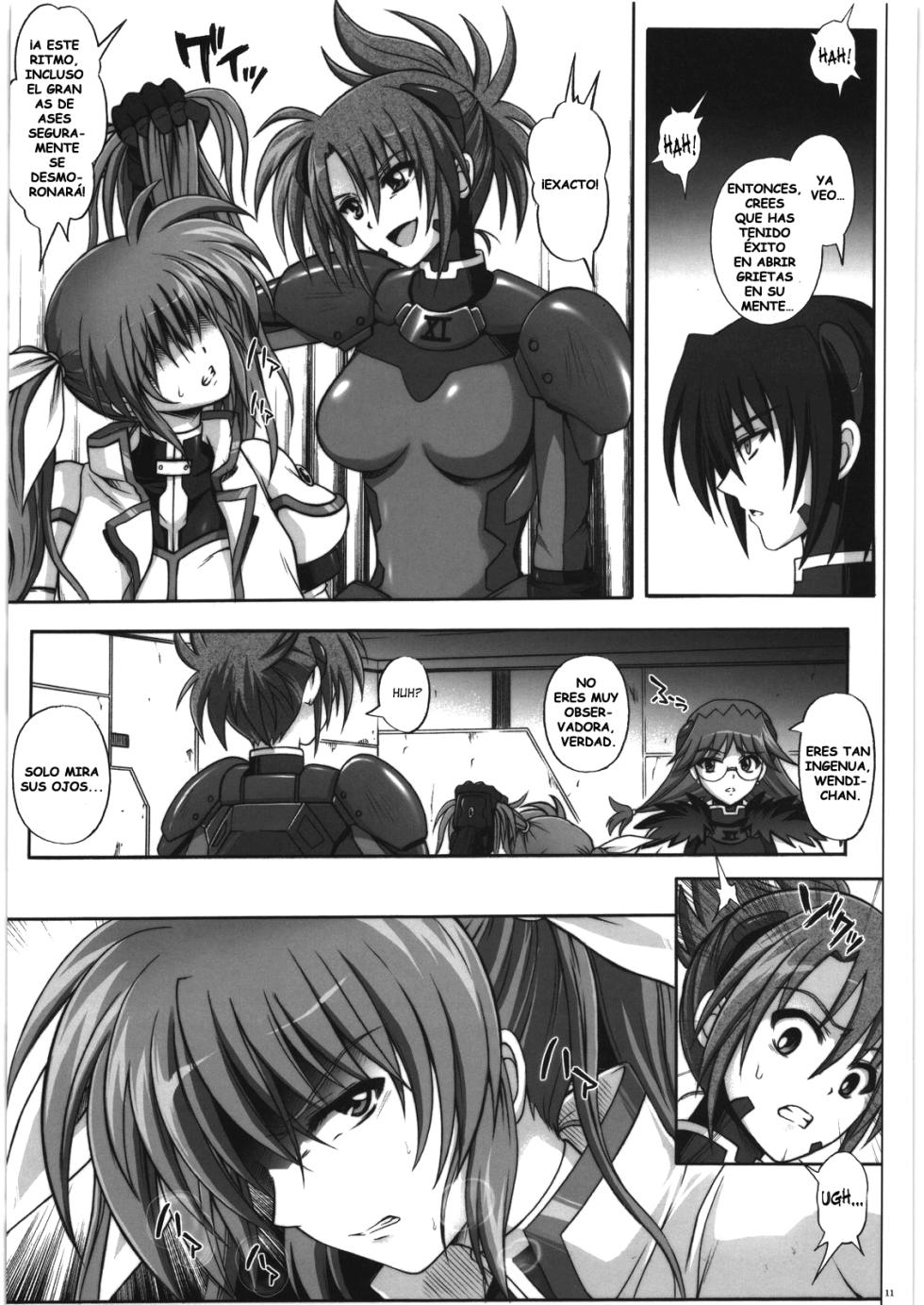 (COMIC1☆4) [Cyclone (Izumi, Reizei)] 667 KAI (Mahou Shoujo Lyrical Nanoha) [Spanish] - Page 10