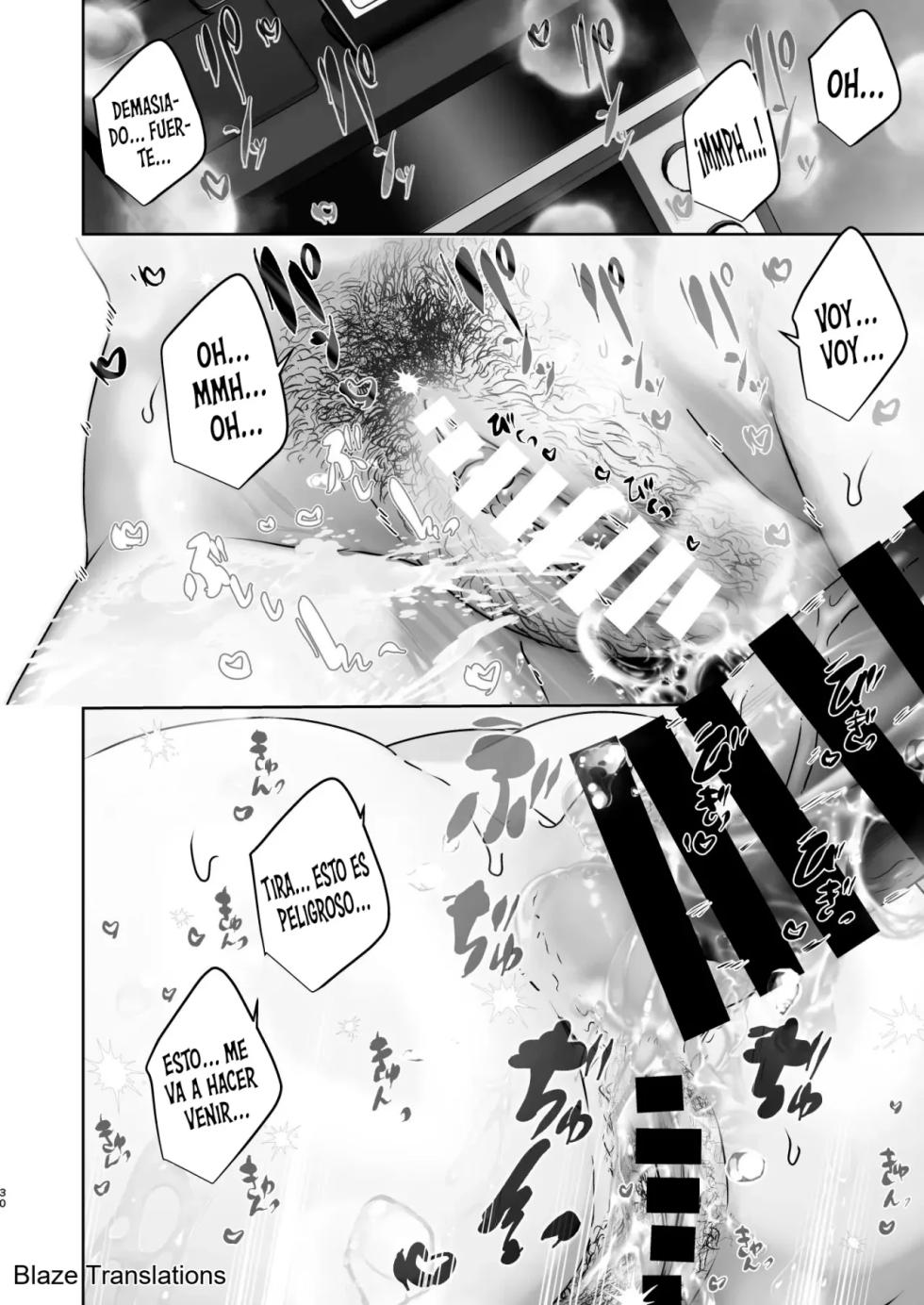 [Koko de Chikubi o Hitotsumami (Juurouta)] Kono Mise ni wa Mange Gal ga Hataraiteru Rashii｜Parece que en Esta Tienda Trabajan Chicas con Vello Púbico [Spanish] [Blaze Translations] - Page 30