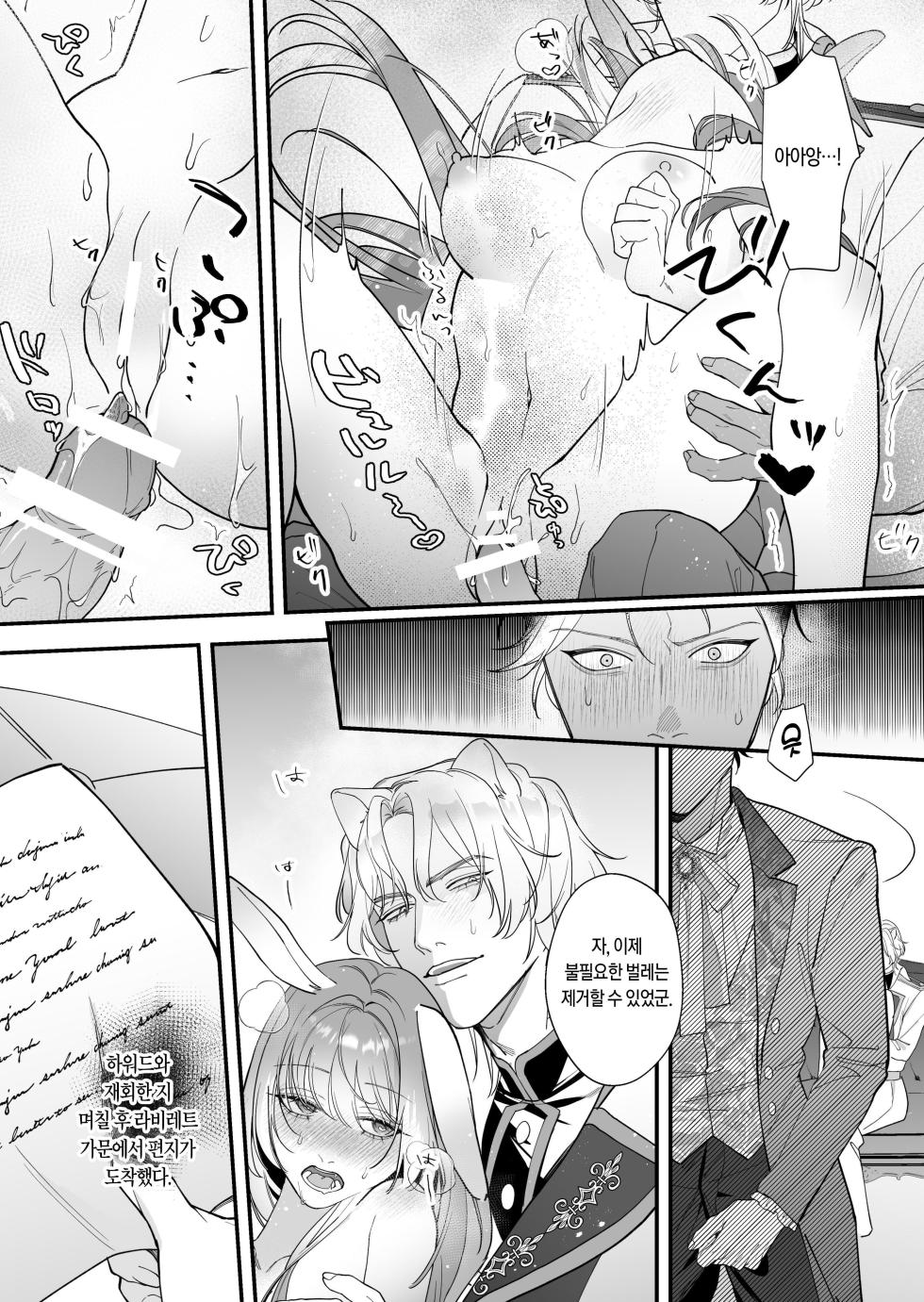 [Nanten] Saikyou Shishi no Hanayome ha Usagi-chan 2 | 흉악한 사자의 신부는 토끼 2 [Korean] [Digital] - Page 17