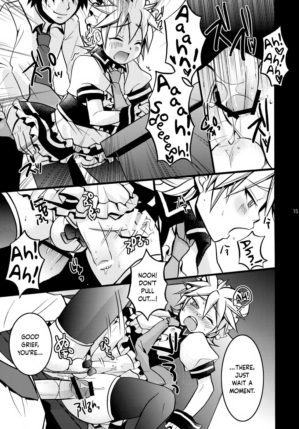[Yomosugara (Yomogi Ringo)] TsundeLen Café Okawari!! | TsundeLen Café Second Serving!! (VOCALOID) [English] {Chin²} - Page 15