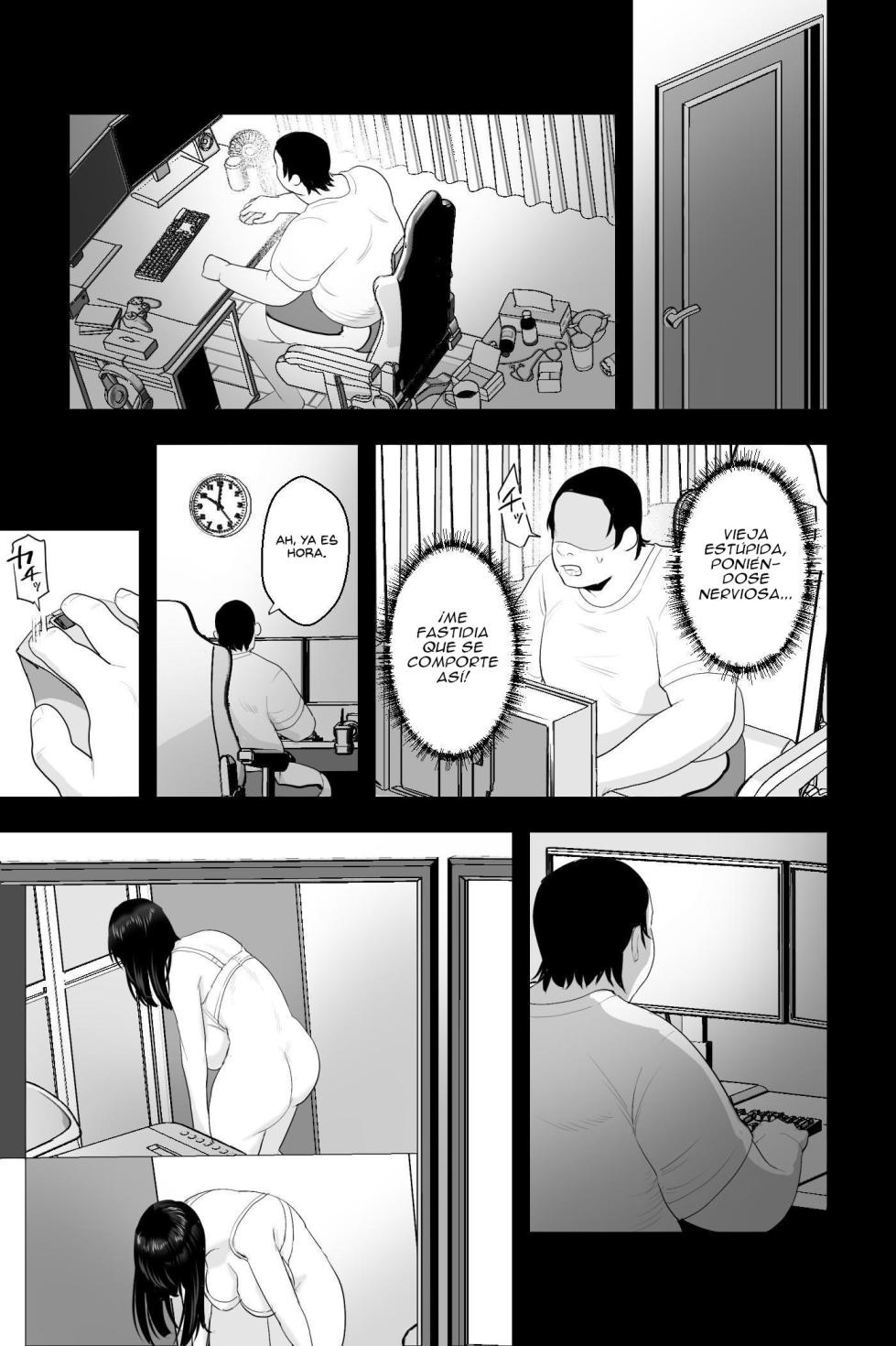[Ginshio Honpo (Ginen)] Nagachichi Haha no Naedoko | Madre Tetona y Maternal: Una Madre Cariñosa y Diligente es Alterada Cognitivamente para dar Servicio Sexual [Spanish] - Page 4
