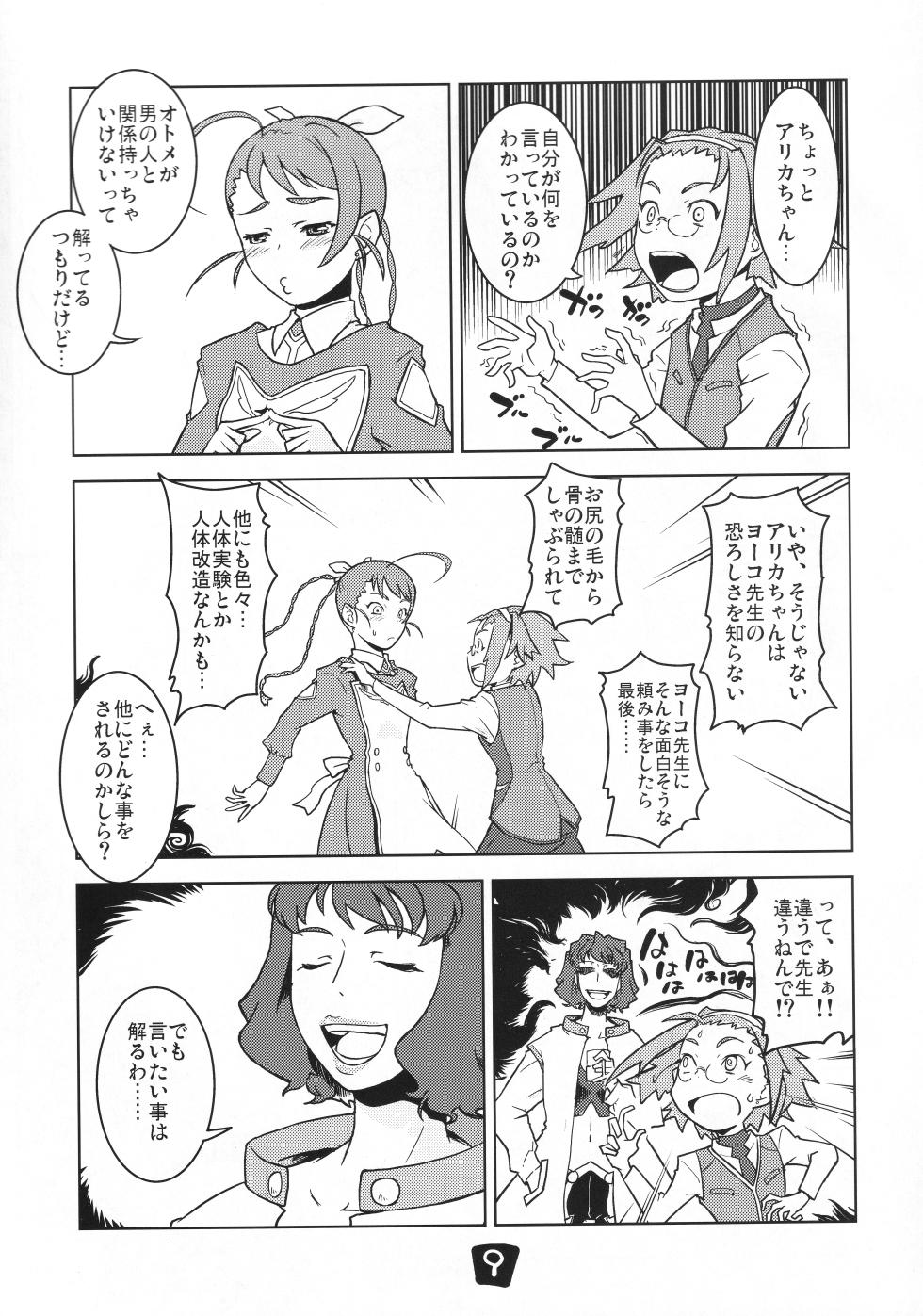 (C72) [Hetare Manju (Momojiri Taro)] Yoko-sensei no Kagaku no Yokujou (Mai-Otome) - Page 8