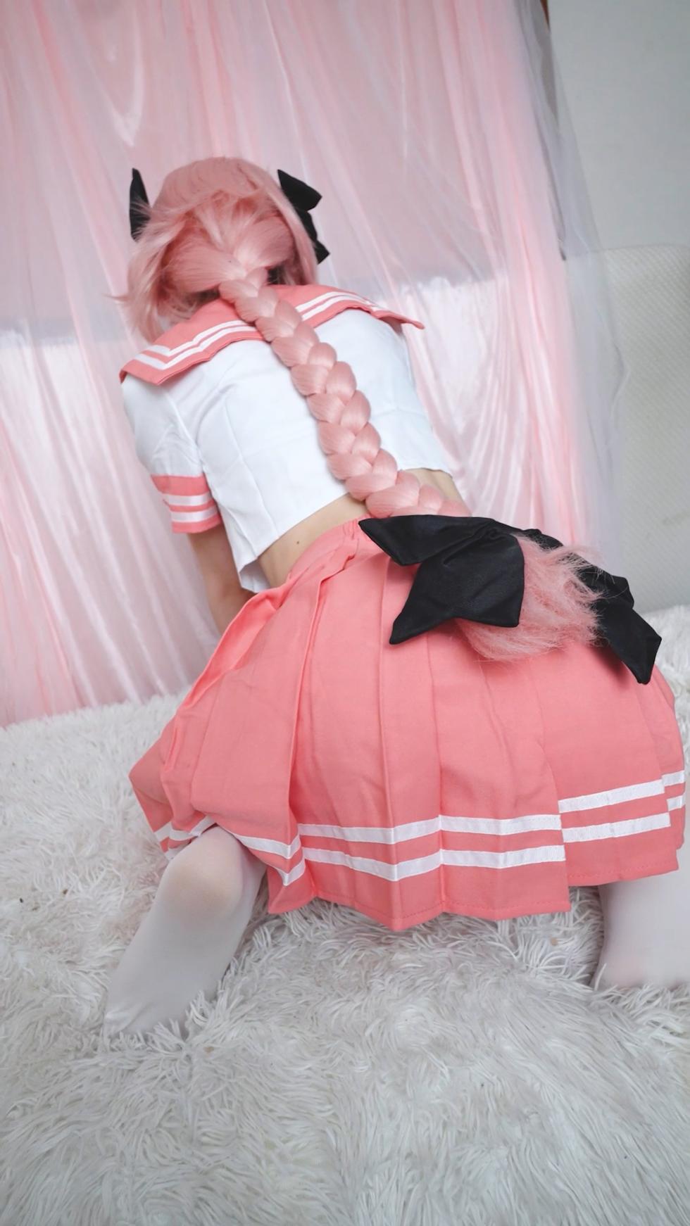【２衣装_４発中出し】在宅20代OLコスプレイヤー、FGOアストルフォ＆***島風で4回中出し！男の娘コスなのに妊娠のリスクにドキドキ/// - Page 3