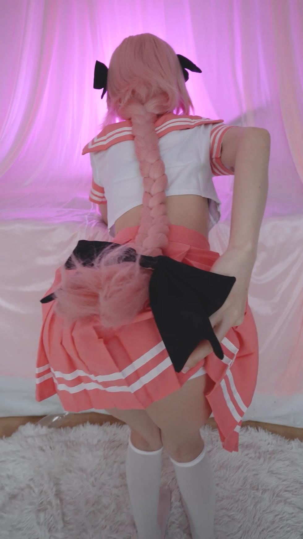 【２衣装_４発中出し】在宅20代OLコスプレイヤー、FGOアストルフォ＆***島風で4回中出し！男の娘コスなのに妊娠のリスクにドキドキ/// - Page 4