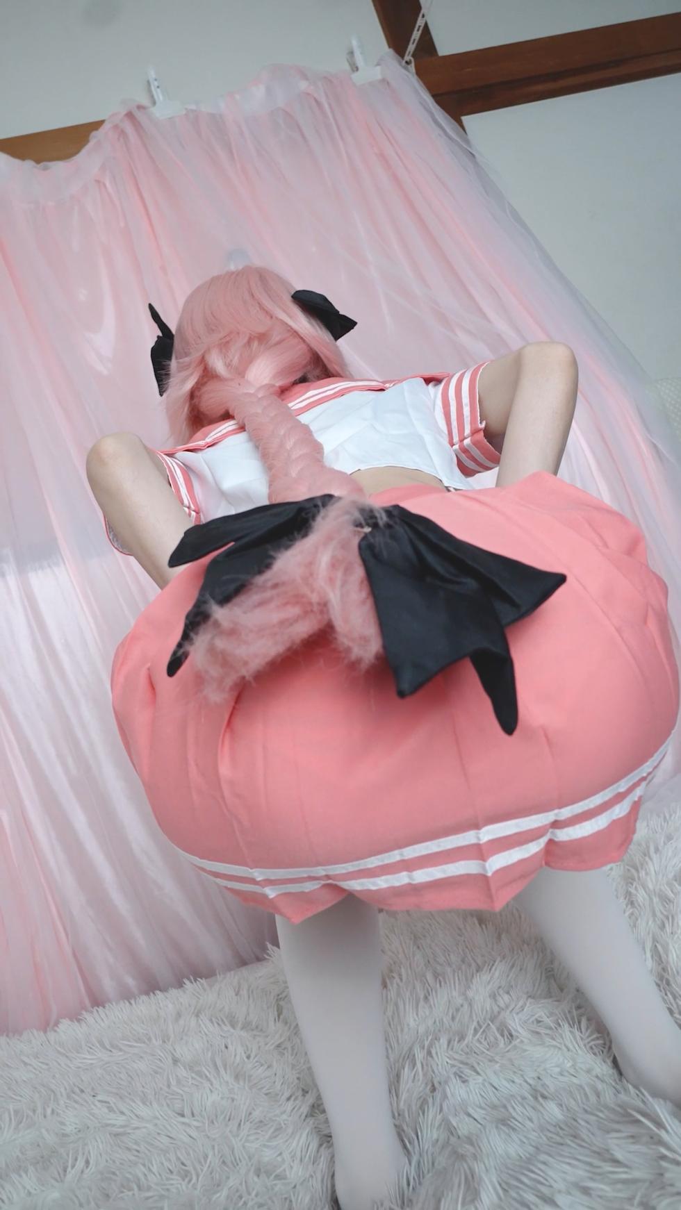 【２衣装_４発中出し】在宅20代OLコスプレイヤー、FGOアストルフォ＆***島風で4回中出し！男の娘コスなのに妊娠のリスクにドキドキ/// - Page 40